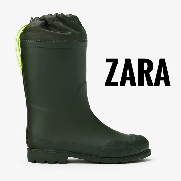 zara kids wellies